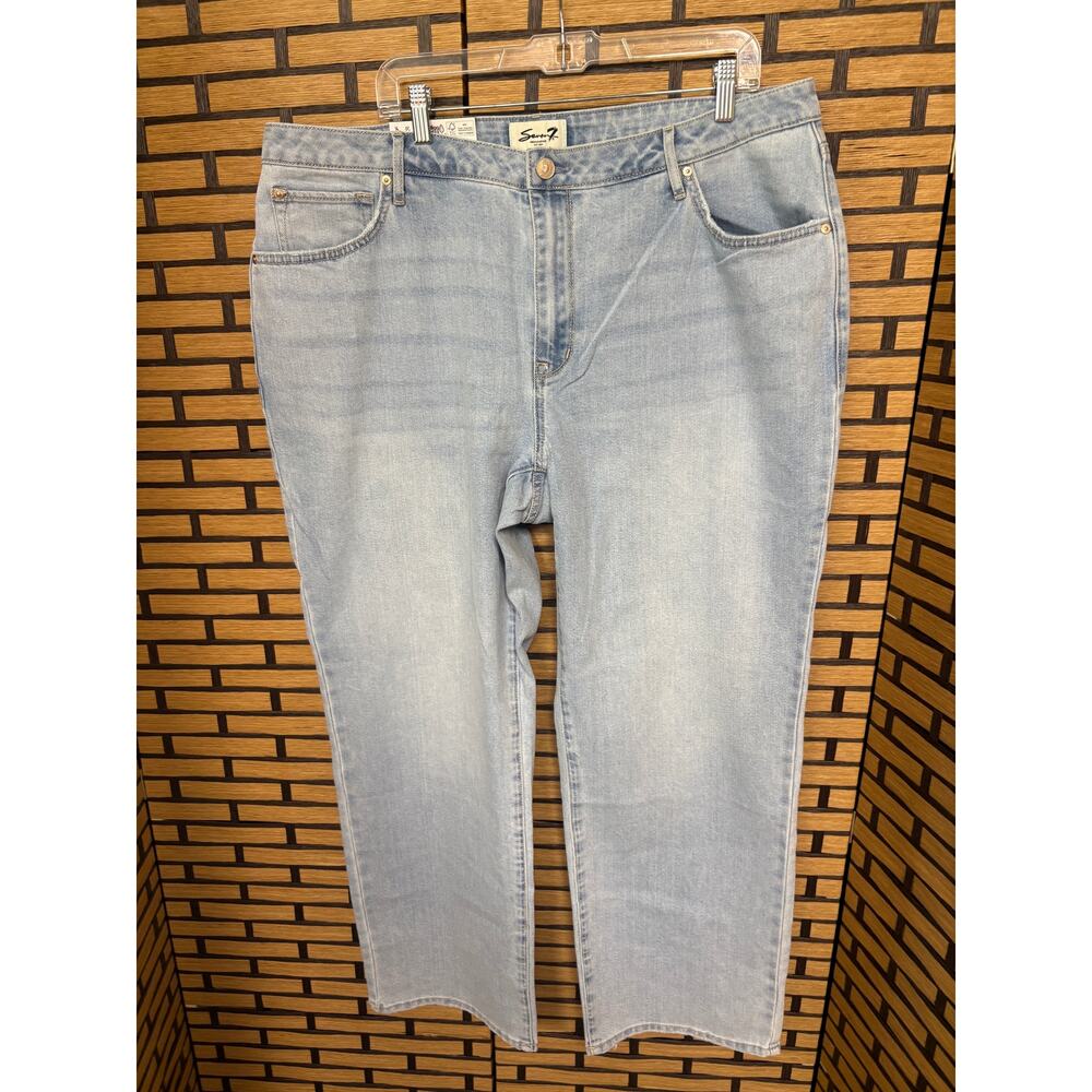 Seven7 Loose Straight Jeans Size 18W‎
